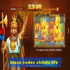 blaze codes shindo life