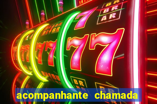 acompanhante chamada de video