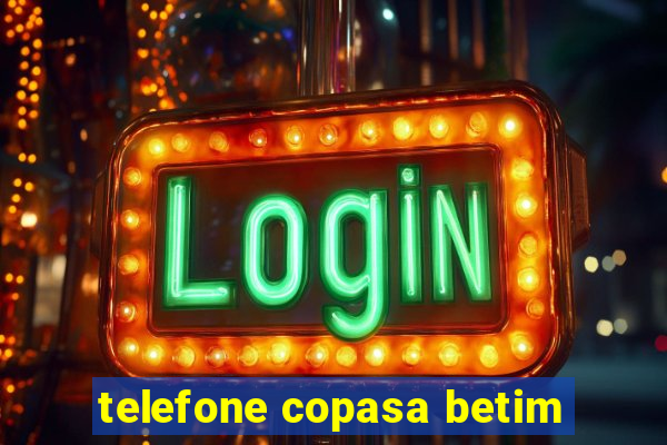 telefone copasa betim