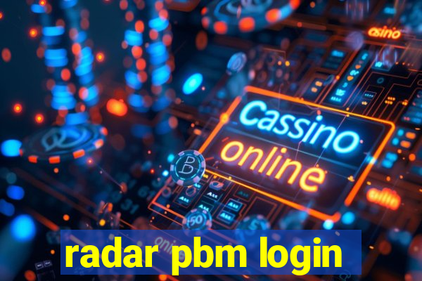 radar pbm login