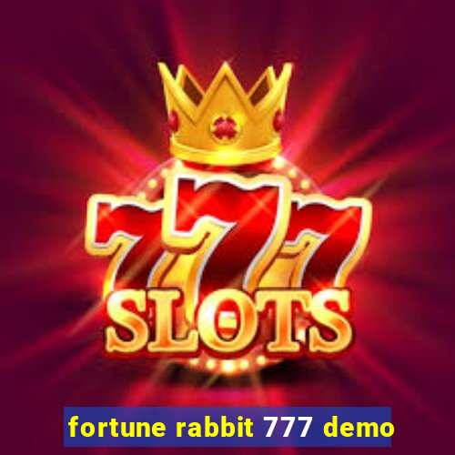 fortune rabbit 777 demo