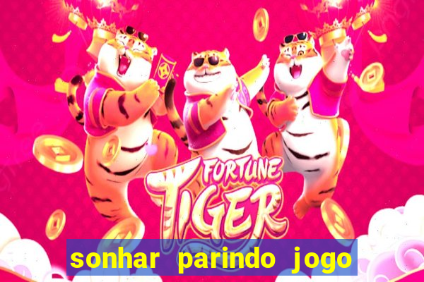 sonhar parindo jogo do bicho