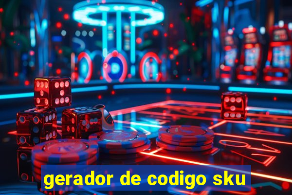 gerador de codigo sku