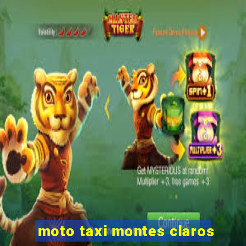 moto taxi montes claros