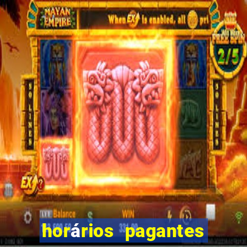 horários pagantes fortune rabbit hoje