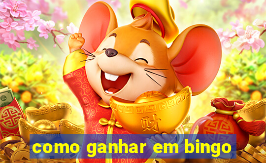 como ganhar em bingo