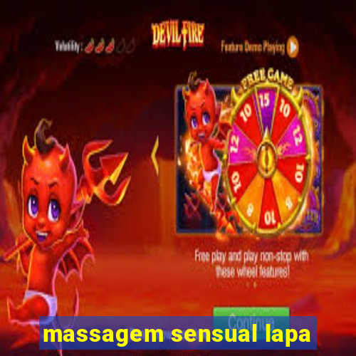 massagem sensual lapa