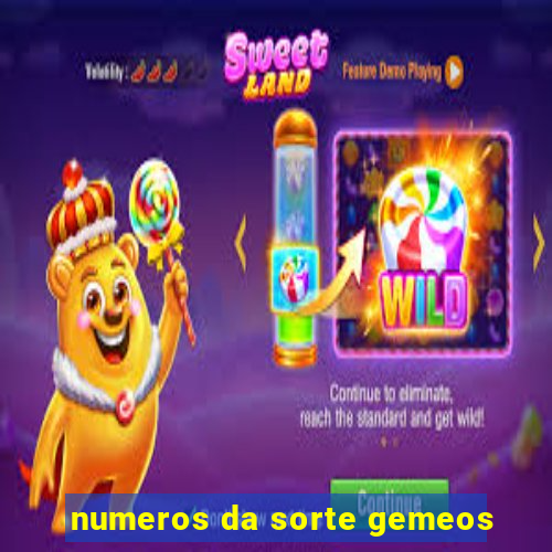 numeros da sorte gemeos