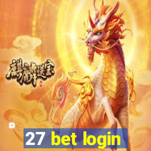 27 bet login