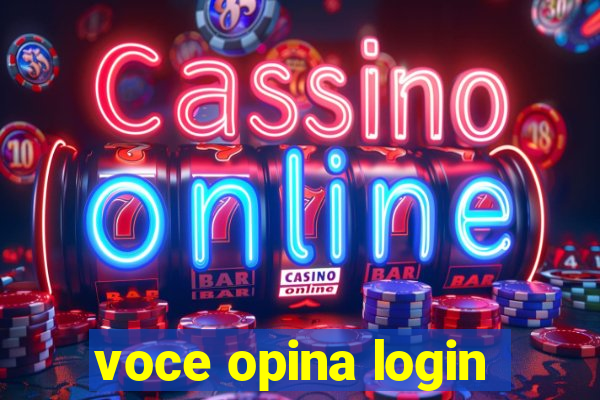 voce opina login