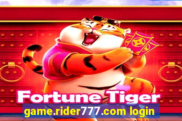 game.rider777.com login