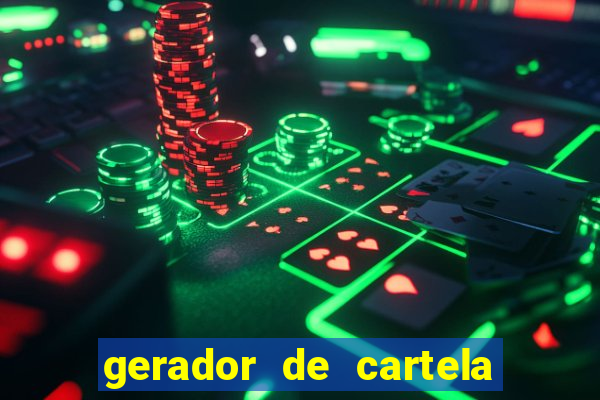 gerador de cartela de bingo para chá de bebê