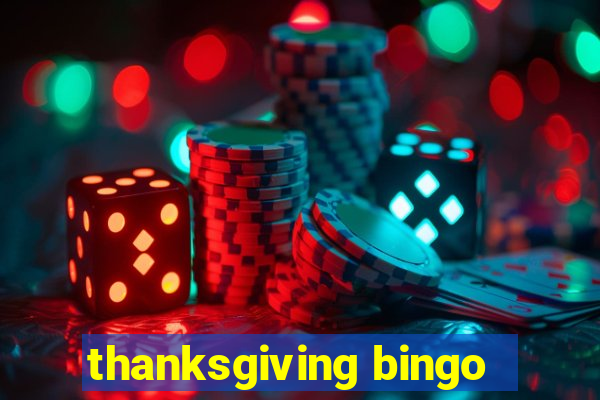 thanksgiving bingo