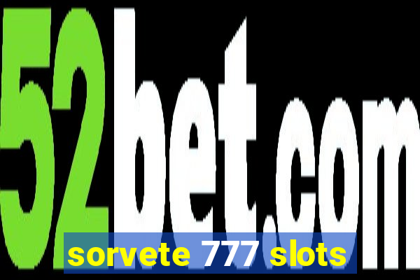 sorvete 777 slots