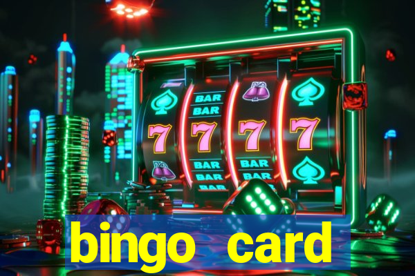 bingo card generator with pictures