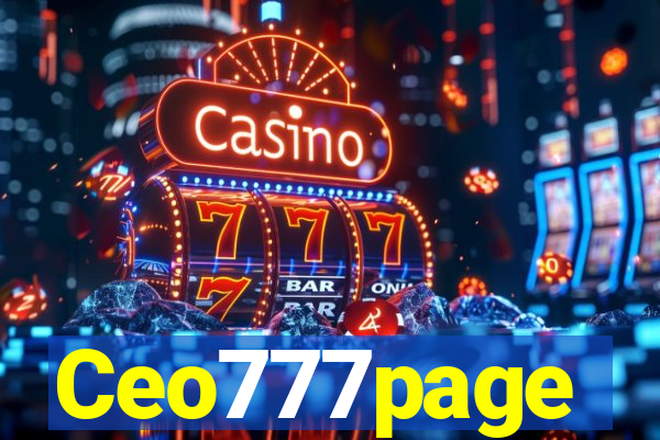 Ceo777page